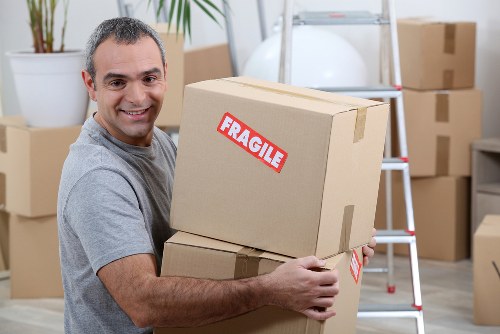 Local student moving day with boxes near Leytonstone homes and flats