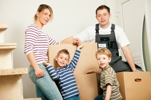 Clean and organized short-term storage space in Leytonstone