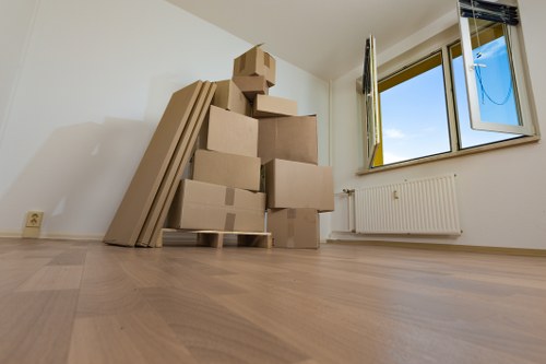 Small business move with office items and equipment in Leytonstone