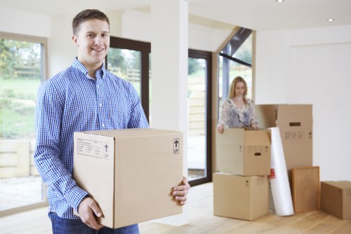 Local removals team planning a move in Leytonstone