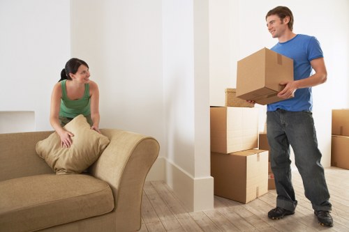 Organized furniture storage space for home and business items